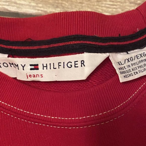 Vintage Tommy Hilfiger Cotton Pullover Sweater XL - Picture 4 of 6